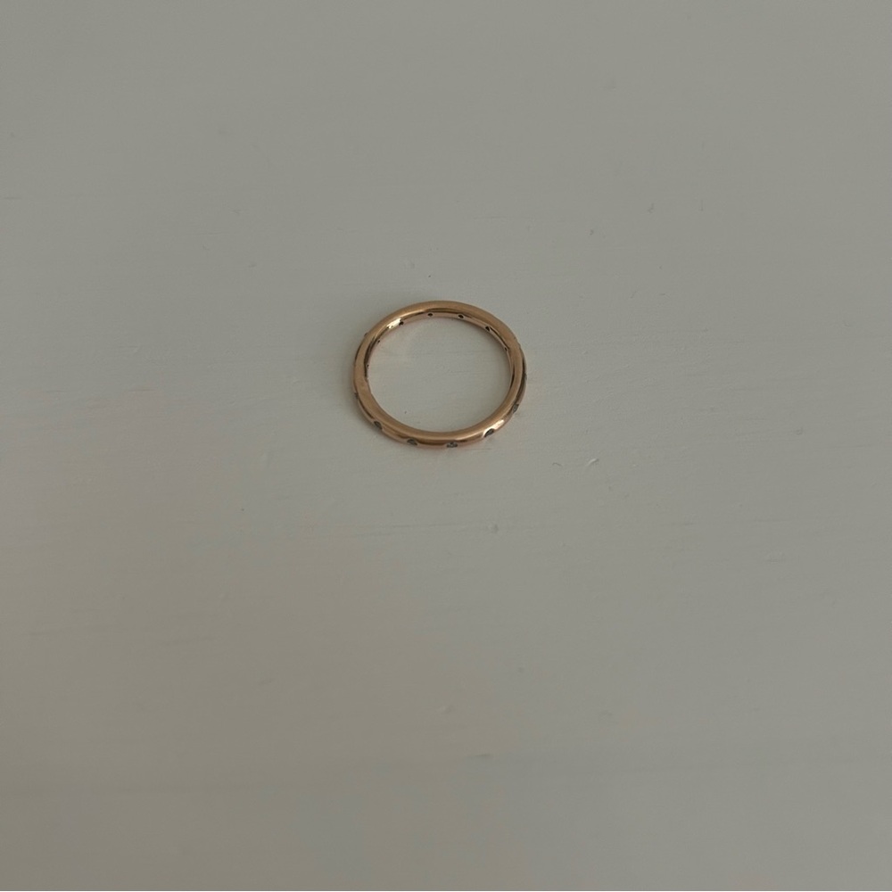 LAST CHANCE Pandora Ring Size 6.5 Rose Gold Plating